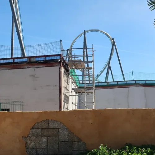 Construcción dark ride