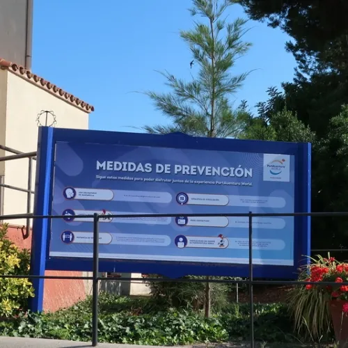 Medidas de prevención Covid-19 en PortAventura World