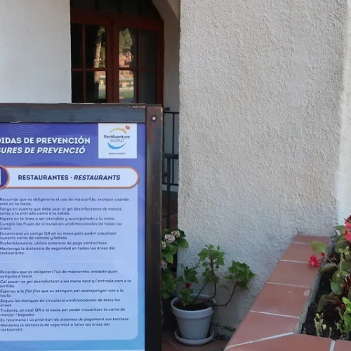 Medidas de prevención Covid-19 en PortAventura World